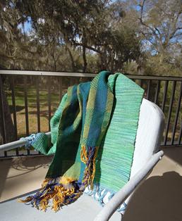 hand dyed cotton hand wovern